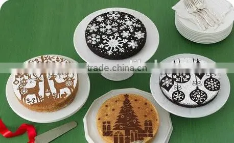 High Quality Cake Decorating Plastic Cake Stencil photo-2