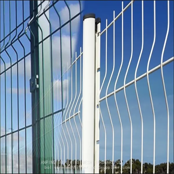 PE Coated and PVC Coated Welded Wire Fencing Curvy Welded Wire Mesh Fence/BOLI WIRE MESH QUALITY WELDED WIRE FENCING photo-3