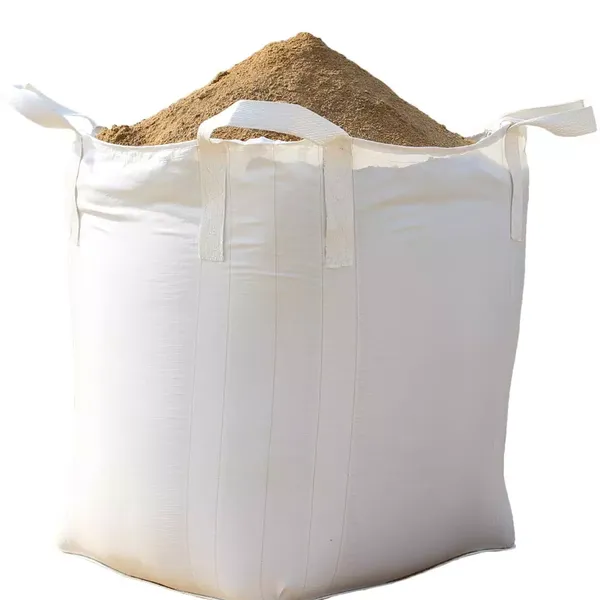1000kgs Big Bag Plastic Jumbo Bag 1250kg Super Sack Woven Industrial Bulk Bag Baffle FIBC 1.5ton Bag for Packaging Pigment photo-4