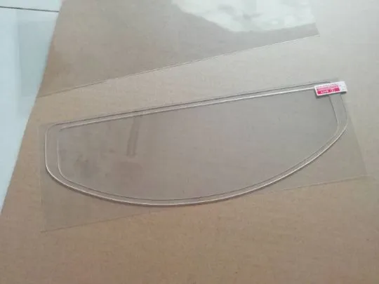 Super Clear Vision Outer Using Helmet Film With UV Protection and Anti Scratch OEM Design Pack