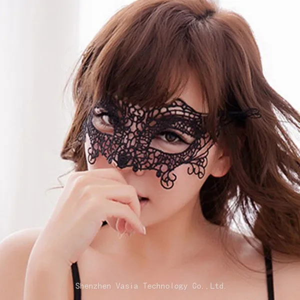 Multi-Use Sexy Lace Masks - for Parties Halloween & Carnival Bulk Decor photo-4