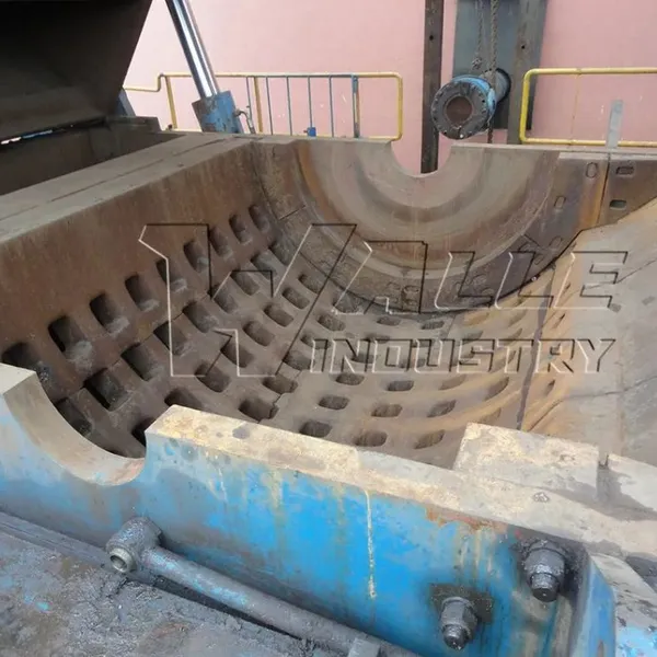 Waste Recycling Double Shaft Shredder Process Metal, Plastic, Rubber, Glass, Wood photo-2