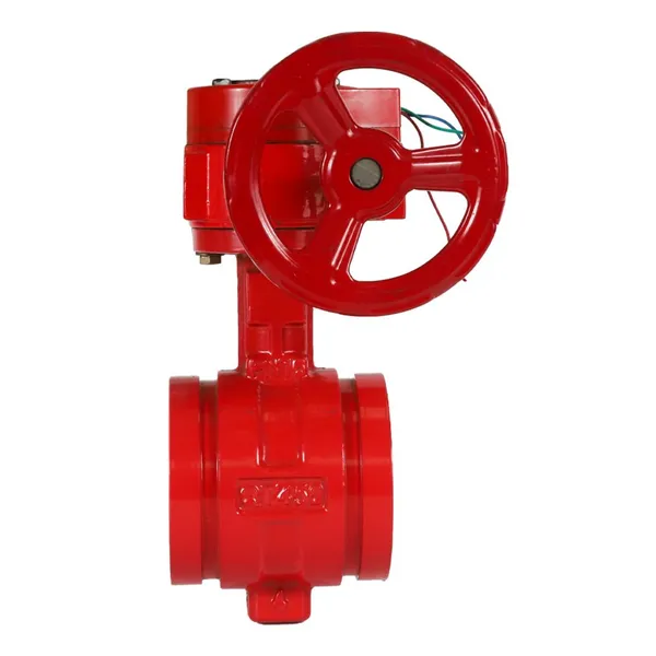 Industrial ANSI Grooved End Butterfly Valve EPDM Seat photo-4
