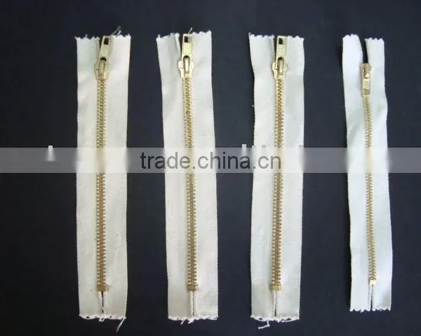 Brass Zipper
