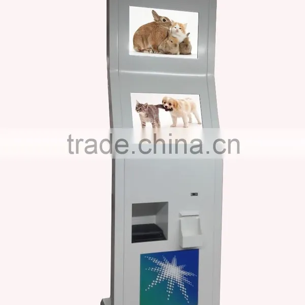 100% Warranty Lcd Kiosk Touchscreen Photo Information With Printer photo-4
