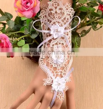 New Design Stylish Jewelry Steampunk Gothic Lace Sleeve Bracelet and Ring Jewelry Set Wholesale photo-2