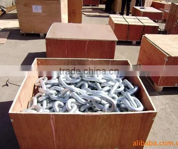 HOT DIPPED GALVANIZED CHAIN SHORT LINK 26MM photo-2