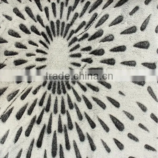 Velvet Upholstery Fabri/rose Plush Fabric photo-4