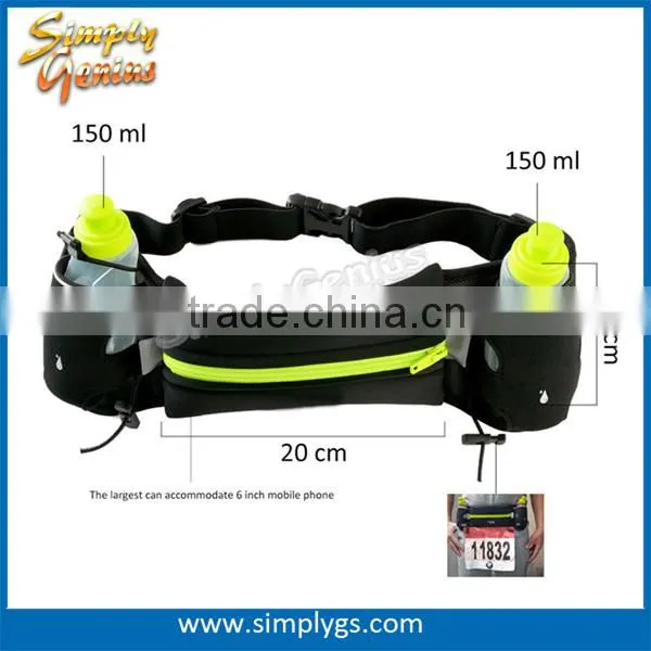 (super Hot) Polymer Hydration Running Belt With BPA Free Water Bottle photo-2