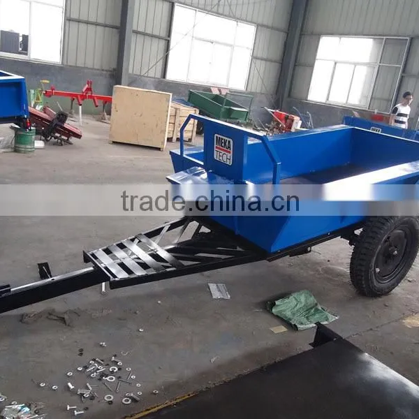 1.5T Walking Tractor Trailer, Small Farm Trailer,hand Trailer With Good Quality photo-3