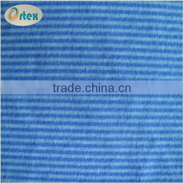 Full Dull Space Dye Polyester Spandex Peach Fabric photo-2