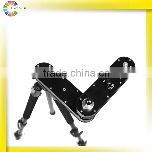 China Factory Produce Cnc Machining Mini Aluminum Video Camera Slider photo-4