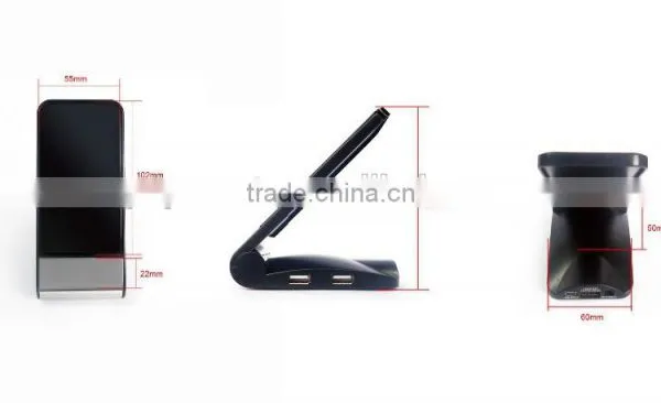 Hot Sale 4 Ports Usb Hub + Foldable Mobile Phone Holder+mobile Phone Charger Hub Usb All in One photo-6