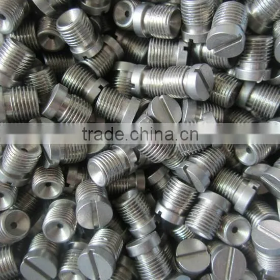 cnc lathe stainless hardware pipe fitting part screw