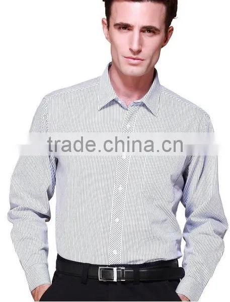 Hot Sasle Embroidered Custom Design Slim Fit Shirt for Man Quality Choice photo-6