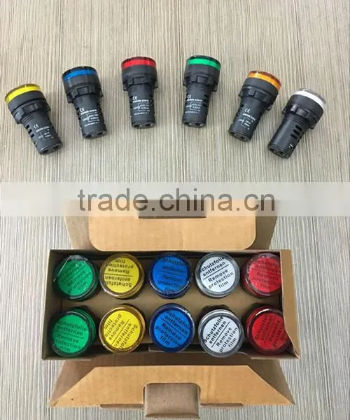Signal Indicator Lamp AD16-22D/S AC 220V,AD26-22D/S AC/DC 220V photo-2