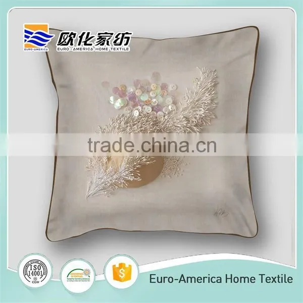 Plain Square Car Home Sofa Chair Decorative Seat Pillow Cushion Cover photo-2