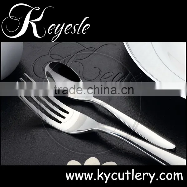 Wholesale Silver Tableware, Round Handle Flatware, Silver Cutlery photo-4