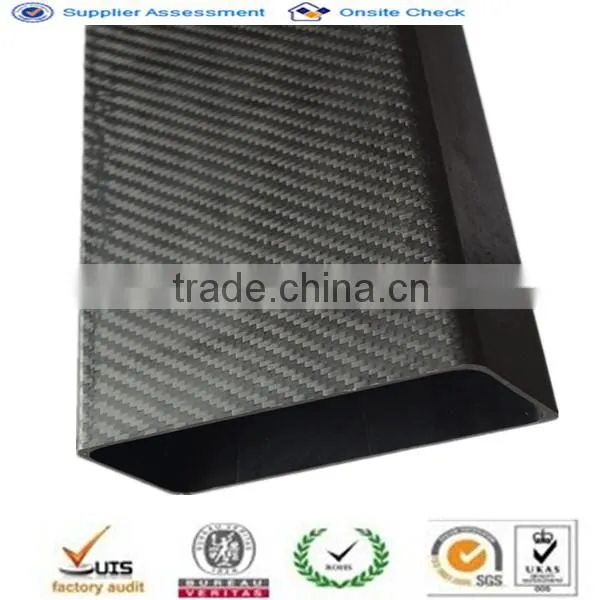 23*20*1000 3K Carbon Fiber Round Tube Pipe/Carbon Fibre Tube, Roll Wrapped Carbon Tube photo-6