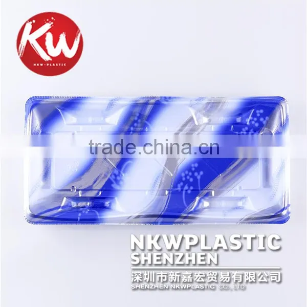 KW-0001 Disposable Plastic PS/BOPS Wholesale Sushi Tray/wrapper Sushi for Packaging photo-3
