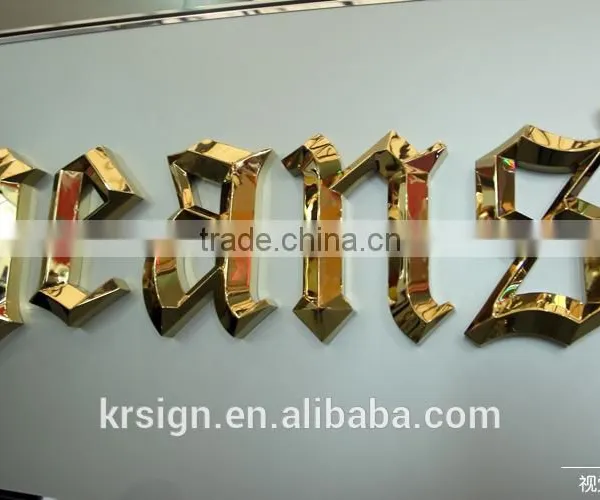 Decorative Metal Logo / Brand Designer Handbags Logo Type Custom photo-2