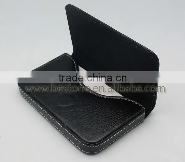 Custom Business Leather Men Name Card Holder photo-4