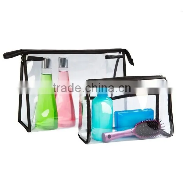 Cosmetic Pvc Bags/clear Makeup Bag/transparent Pvc Toiletry Bag photo-2