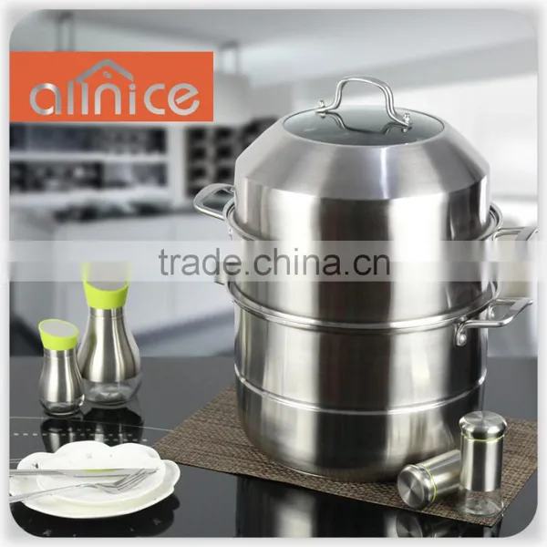 New Stainless Steel Couscous With Steamer Couscous Pot/High Grade Couscoussier/food Steamer Pot photo-2