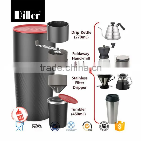 Creative Best Selling Portable Coffee Maker With Logo Printing Portable Espresso Coffee Maker photo-4
