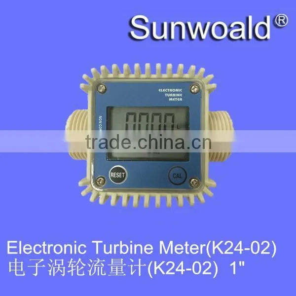 DN25 G1" Display Electronic Flow Sensor Diesel Flow Meter photo-2