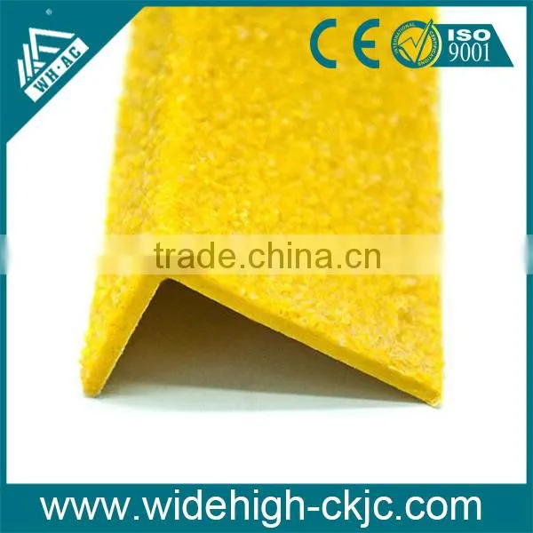 Safety Fiberglass FRP Anti Slip Stair Nosing