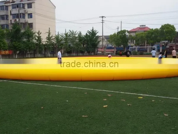 Large 18 Dia Round China Inflatable Pools Yellow for Rental photo-4