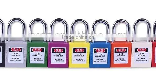 Steel Padlocks With Keys Steel Cable Padlock Waterproof Steel Lockout photo-6