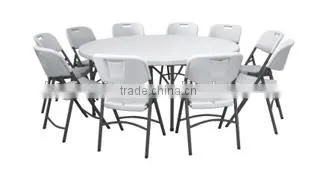 180CM Round Plastic Banquet Folding Table photo-5