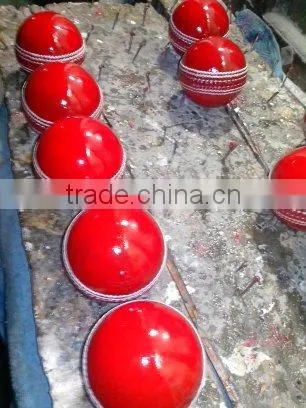 Red Cricket Leather Balls