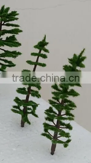 Resin Model Tree Train Layout photo-2