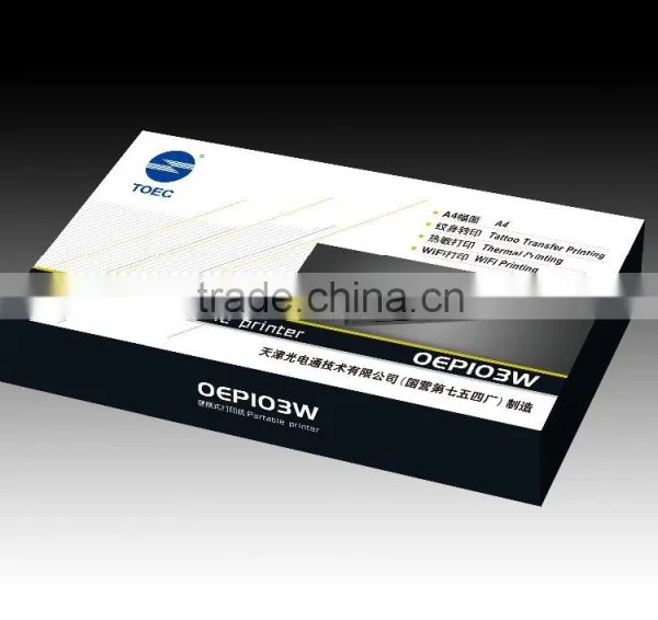 Portable Printer With WIFI, Compatible With Mobile Phone and PC Using A4 Thermal Paper and Tattoo Transfer Paper photo-5