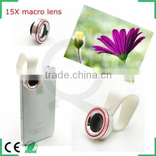 for Iphone 6 Camera Lens15x Macro Lens Camera Lens for Galaxy Note 3 photo-2
