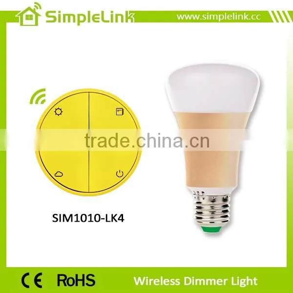Aluminum Color Changing Rechargeable Dimmable Led Bulb photo-3
