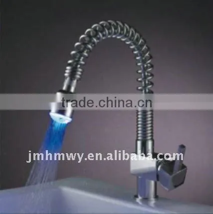 Luxury High Quality Led Kitchen Faucet Pull Out Kitchen Faucet