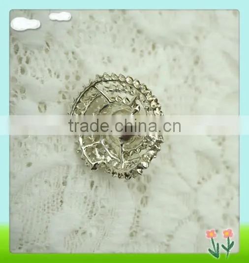 2015 Fashion Newest Decorative Button With Pearl photo-2