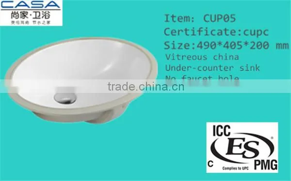 Vanity Ceramic Art Wash Basin CUPC