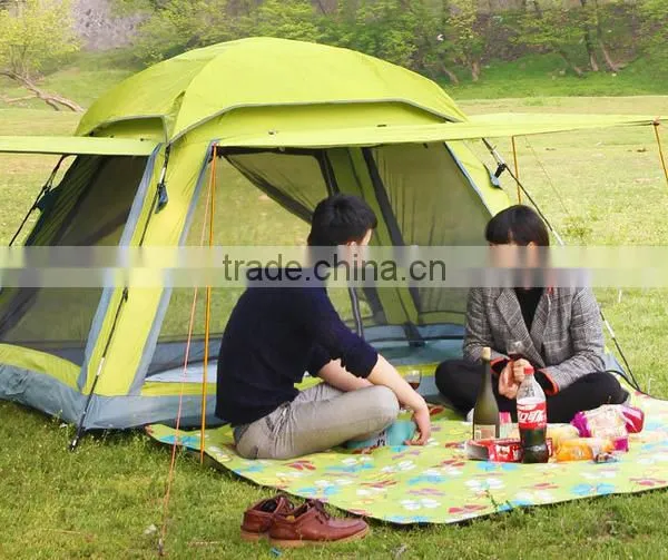 Double Layer Camping Tent Waterproof Hiking Outdoor Hunting 3-4 Person 4 Season