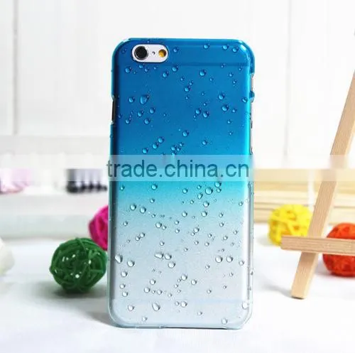 China Supplier 3D Rain Drop Clear Rain Drop Plastic Case For IPhone 6 photo-3