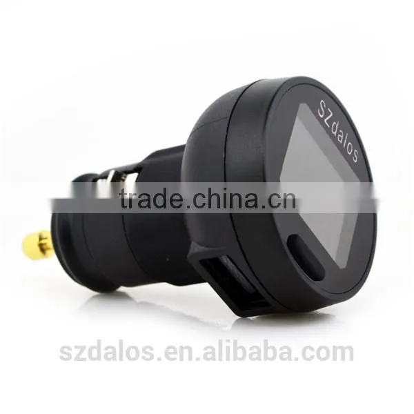 Easy to Install DC12V Digital Wireless Tire Pressure Monitor TPMS With Cigarette Plug Dispaly photo-2