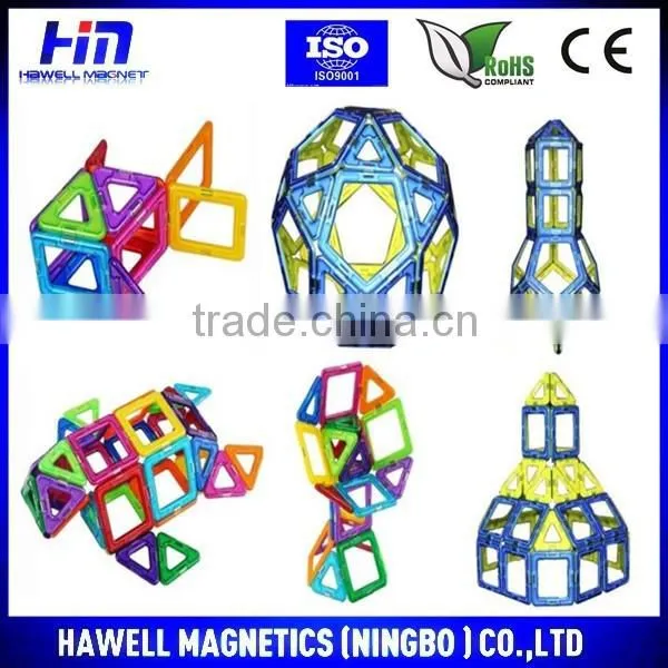 Plastic With Magnets Building Block Toys photo-3
