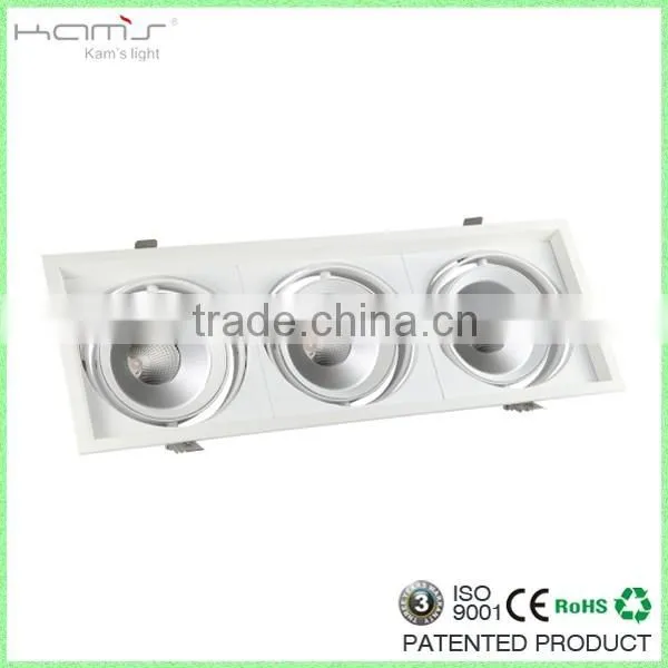 AR111 COB 12W Adjustable Square Light Fixtures LED Lamps Wholesale China photo-3