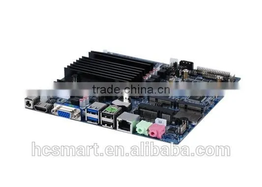 Intel J1900 Fanless Baytrail Mini pc Thin Mini Itx Motherboard photo-3