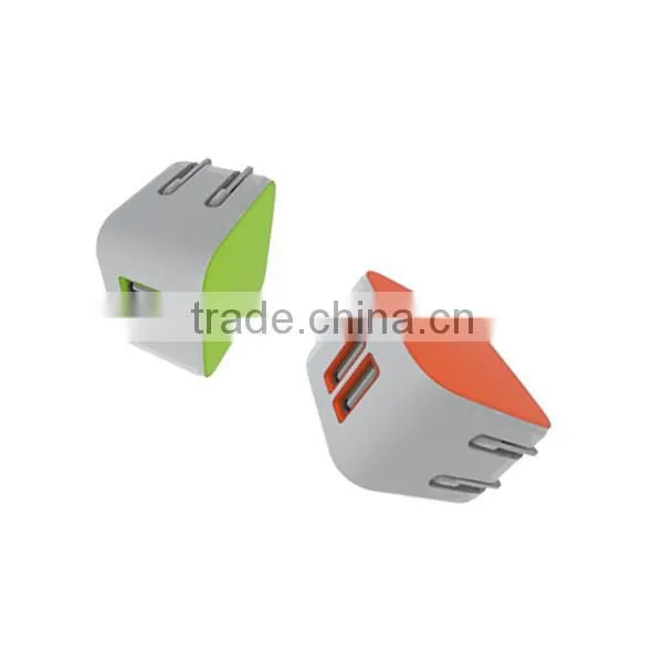 Forza 15W Rhombus Folding Dual USB Charger photo-4
