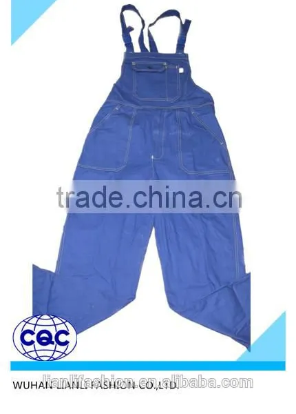 Jeans Top and Bib Pants Seperate Work Suit photo-2